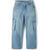The Children’s Place Girls’ Baggy Jeans(Leo Wash Cargo)