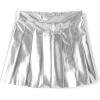 The Children’s Place Girls’ Pull on Dressy Skirts(Silver Foil)