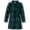 The Children’s Place Girls Shirt Dress, Long Sleeve(Spruceshad Plaid)