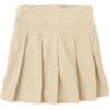 The Children’s Place Girls’ Uniform Pleated Skort(Sandy Single)