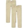 The Children’s Place Stretch Skinny Chino Pants,multipacks(Sandy 2-pack)