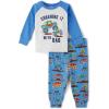 The Children’s Place baby boys Button Long Sleeve Top and Pants Snug Fit 100% Cotton 2 Piece Pajama Set(Crushing It With Dad)