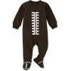 The Children’s Place baby-boys And Toddler Football Footie Pajama, Fleece(Football)