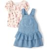 The Children’s Place baby-girls And Toddler 2 Piece Outfit(Cloudless Wash)