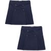 The Children’s Place girls Button Skort(Tidal 2-pack)