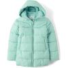 The Children’s Place girls Medium Weight Lined Puffer Jacket, Wind-resistant, Water-resistant(Wintermint)