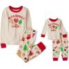 The Children’s Place unisex-baby And Kids, Sibling Matching, Holiday Pajama Sets, Cotton(Milk and Cookies for Santa)