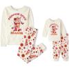 The Children’s Place unisex-baby And Kids, Sibling Matching, Holiday Pajama Sets, Cotton(Pumpkin Spice Season)
