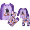 The Children’s Place unisex-baby And Kids, Sibling Matching, Holiday Pajama Sets, Cotton(Witchy Cat Halloween)