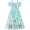 The Children’s Place,Short Sleeve Fashion Dress(Tropical Prints)