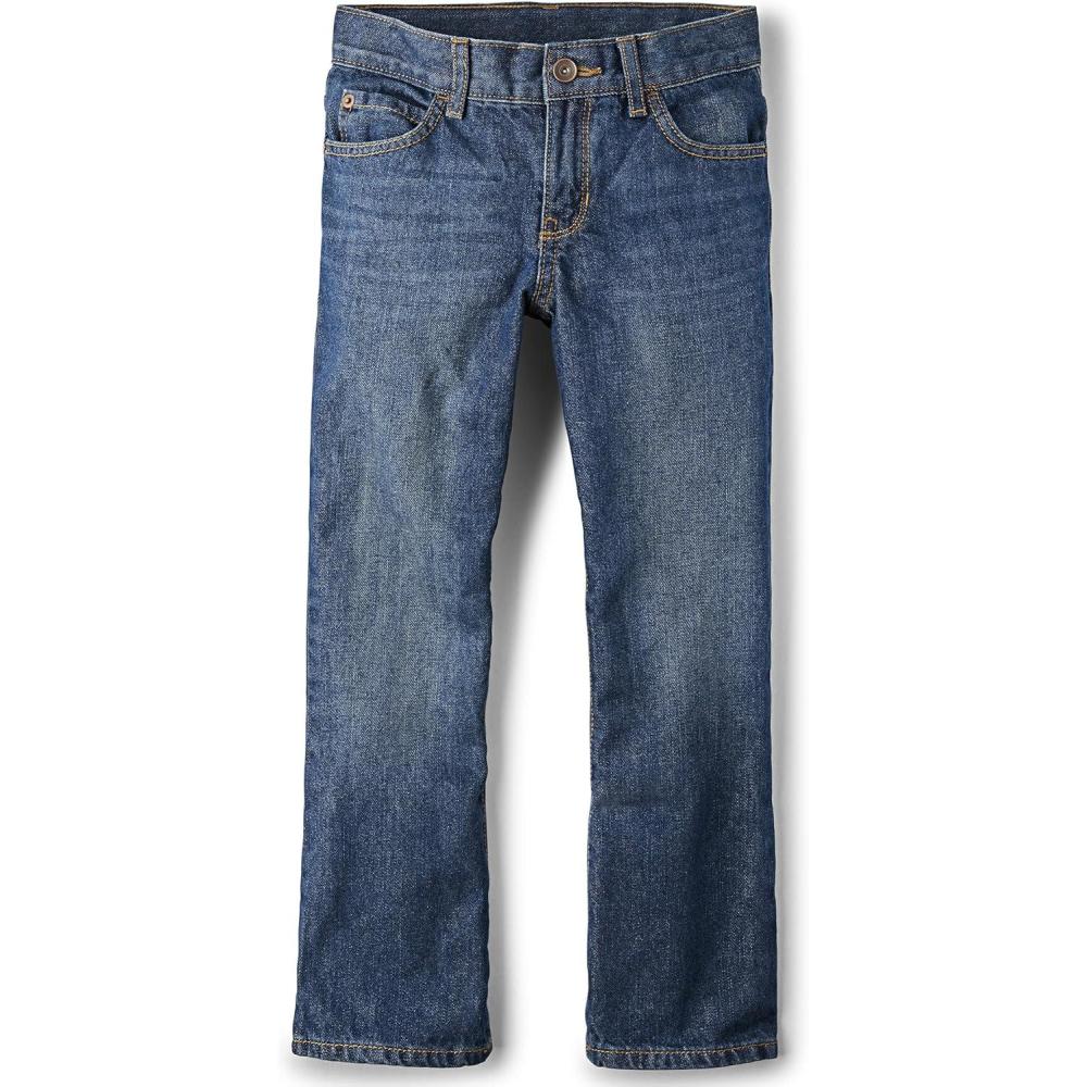 imageThe Childrens Place Boys Bootcut JeansDk Jupiter