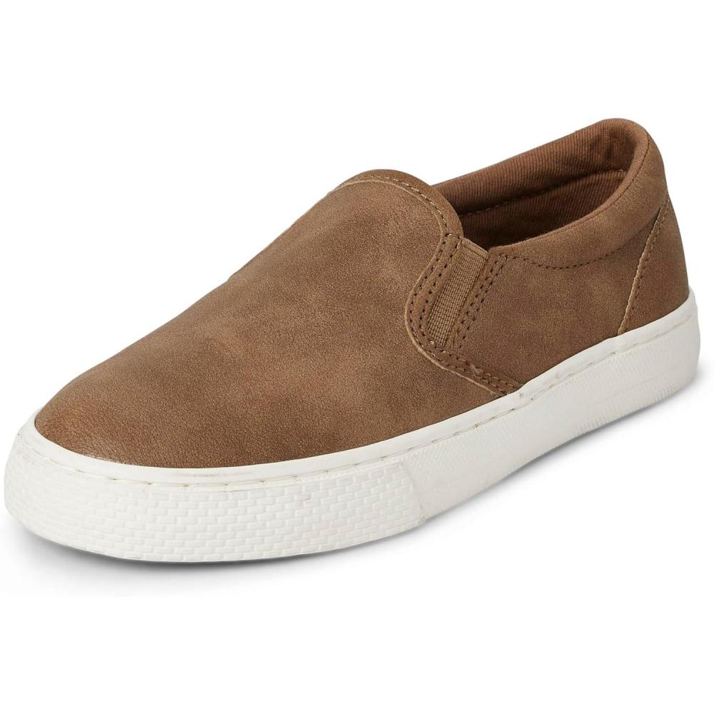 imageThe Childrens Place Boys Boys Slip on Casual ShoesCaramel