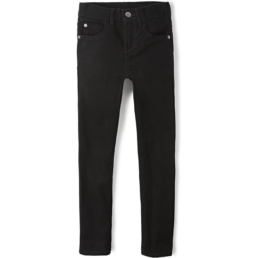 imageThe Childrens Place Boys Skinny JeansBlack Wash