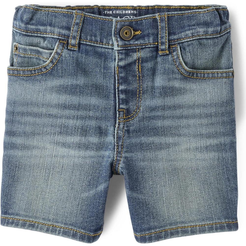 imageThe Childrens Place Boys and Toddler Denim ShortsDegroot Wash