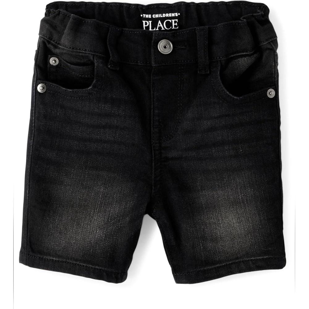 imageThe Childrens Place Boys and Toddler Denim ShortsTeach Wash