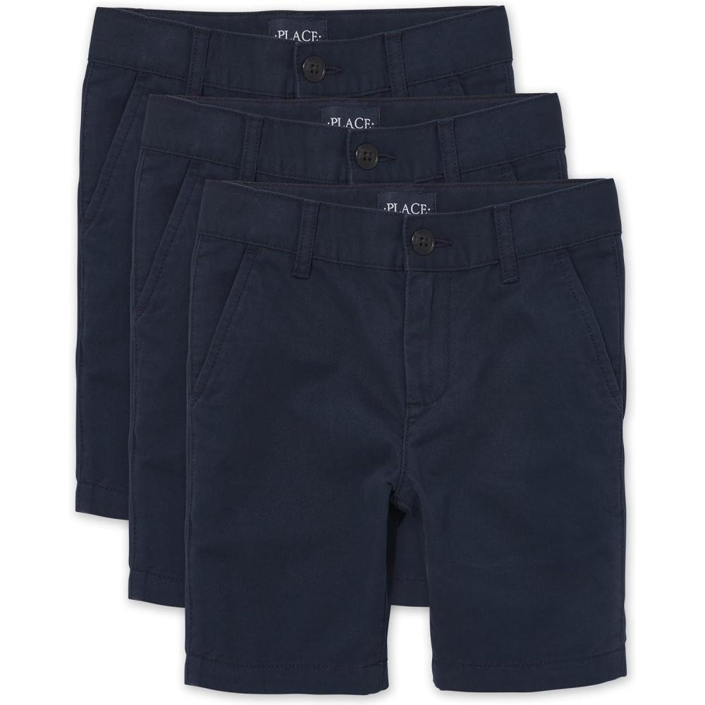 imageThe Childrens Place Stretch Chino ShortsNavy