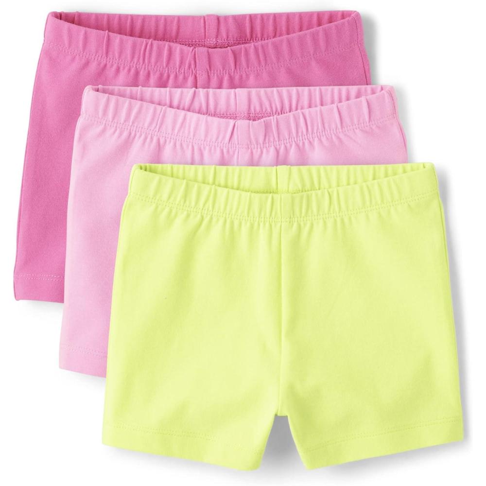 imageThe Childrens Place and Toddler Assorted Cartwheel ShortsDessert Dawn