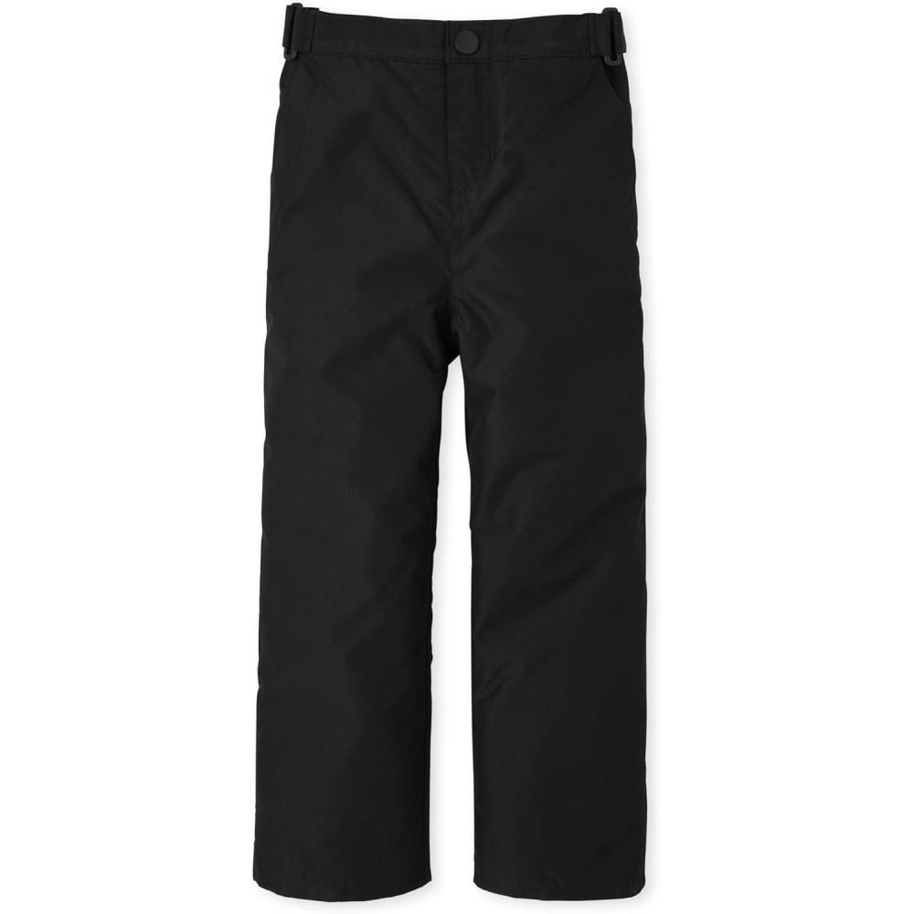 imageThe Childrens Place boys Pull on Ski Snow PantsBlack