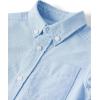 The Children’s Place Baby Boys Long Sleeve Oxford Button Down Shirt(Lt Blue Single)