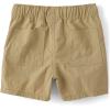 The Children’s Place Baby Boys’ and Toddler Quick Dry Pull on Cargo Shorts 3″(Java Hill)