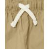 The Children’s Place Baby Boys’ and Toddler Stretch Pull on Jogger Pants(Flax)