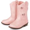 The Children’s Place Baby Girls’ Western Cowgirl Boot(Pink)