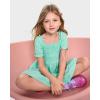 The Children’s Place Baby Girls’ and Toddler Short Sleeve Casual Dresses(Mint Tea)