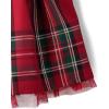 The Children’s Place Baby Girls’ and Toddler Sleeveless Holiday Dressy Dresses(Classic Red Plaid Velour)