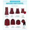The Children’s Place Baby Girls’ and Toddler Sleeveless Holiday Dressy Dresses(Red Plaid)
