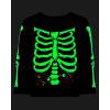 The Children’s Place Baby and Toddler All Holidays,Birthdays Long Sleeve Graphic T-Shirts,2 Pack(Handsome Scary/Skeleton)