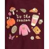 The Children’s Place Baby and Toddler All Holidays,Birthdays Long Sleeve Graphic T-Shirts,2 Pack(Tis the Season /Happy Fall)