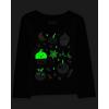 The Children’s Place Baby and Toddler All Holidays,Birthdays Long Sleeve Graphic T-Shirts,2 Pack(Witch Cat/Spooky Doodle)
