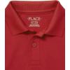 The Children’s Place Boys Multipack Short Sleeve Performance Polos(Nautico/Classic Red/White 3-pack)