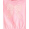 The Children’s Place baby-girls And Toddler Long Sleeve Active Shirt and Pant, 2 Piece Outfit(Rose Pottery Bow)