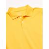 The Children’s Place boys Long Sleeve Pique Polo(Yellow Pencil Single)