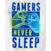 The Children’s Place boys Short Sleeve Top and Shorts,2 Piece Pajama Set(Gamers Never Sleep)