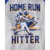 The Children’s Place boys Short Sleeve Top and Shorts,2 Piece Pajama Set(Home Run Hitter)