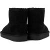 The Children’s Place girls Baby Girls and Toddler Classic Ankle Boots, Faux Fur Lined(Black)