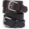 The Children’S Place Boys Belt(Black/Brown 2-pack)
