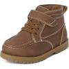 The Children’s Place Baby Boys’ Ankle Boot Chukka(Brown Lace Up)