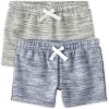 The Children’s Place Baby Boys’ and Toddler Active Knit Shorts(Multi Clr)