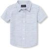 The Children’s Place Baby Boys and Toddler Boys Short Sleeve Oxford Button Down Shirt(Harborside 3853)