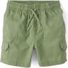 The Children’s Place Baby Boys’ and Toddler Pull on Cargo Shorts(Misty Glen)