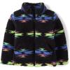 The Children’s Place Baby Girls’ and Toddler Sherpa Jacket(Neon Black)