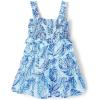 The Children’s Place Baby Girls’ and Toddler Short Sleeve Casual Dresses(Clear Sky)