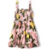 The Children’s Place Baby Girls’ and Toddler Short Sleeve Casual Dresses(Pink Pineapple)
