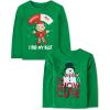 The Children’s Place Baby and Toddler All Holidays,Birthdays Long Sleeve Graphic T-Shirts,2 Pack(My Best/Snow Cute)