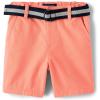 The Children’s Place Baby-Boys and Toddler Belted Chino Shorts(Summer Dawn)