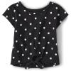 The Children’s Place Baby-Girls and Toddler Short Sleeve Everyday Casual Knit Shirt(Black)
