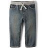 The Children’s Place Boys Baby and Toddler Pull on Straight Jeans(Aged Stone)